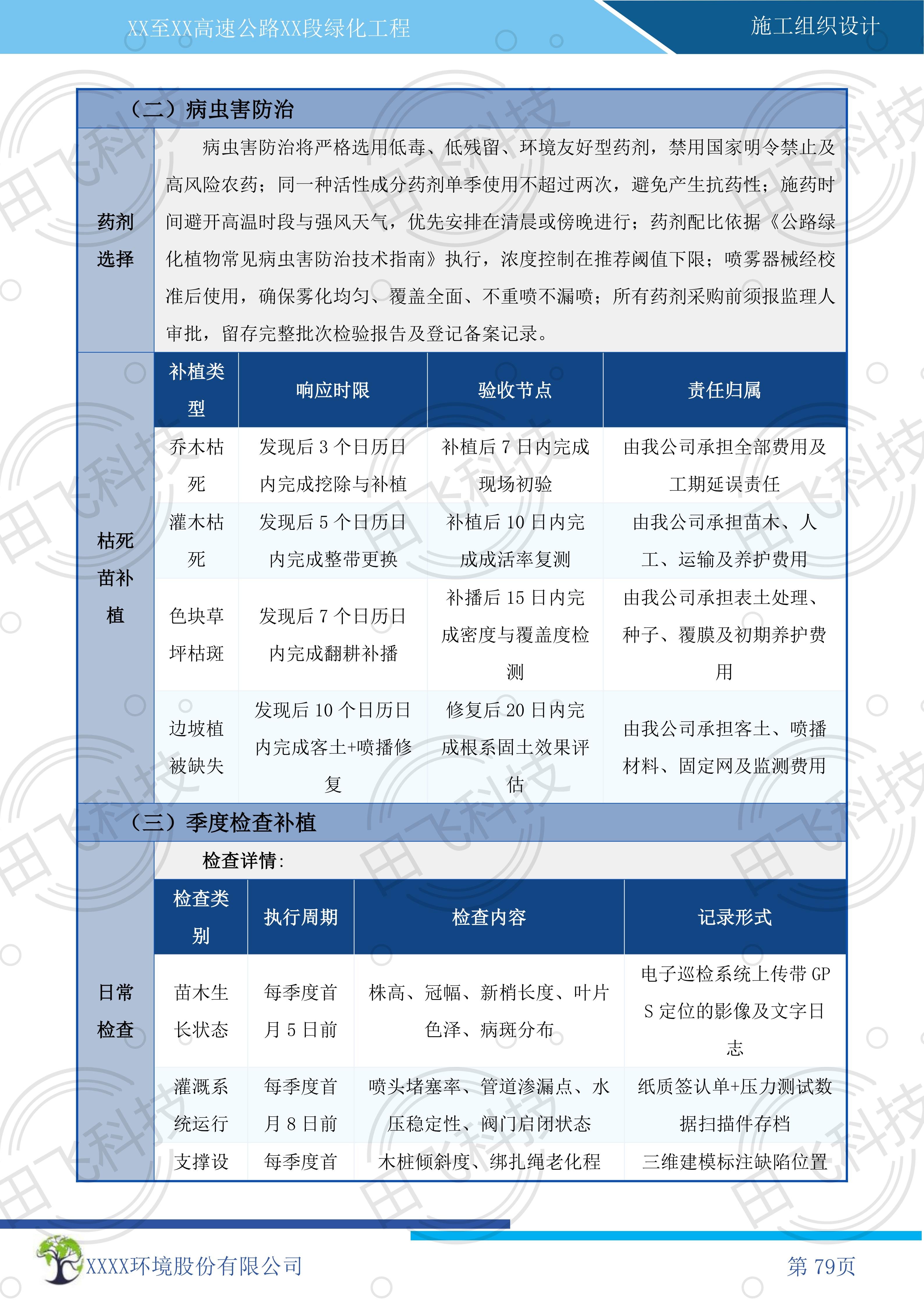 工程技术标编制 · 案例脱敏