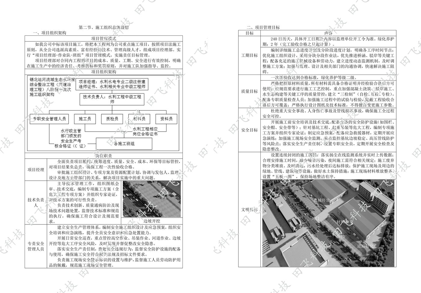 水利工程 · 施工方案版面（案例脱敏）