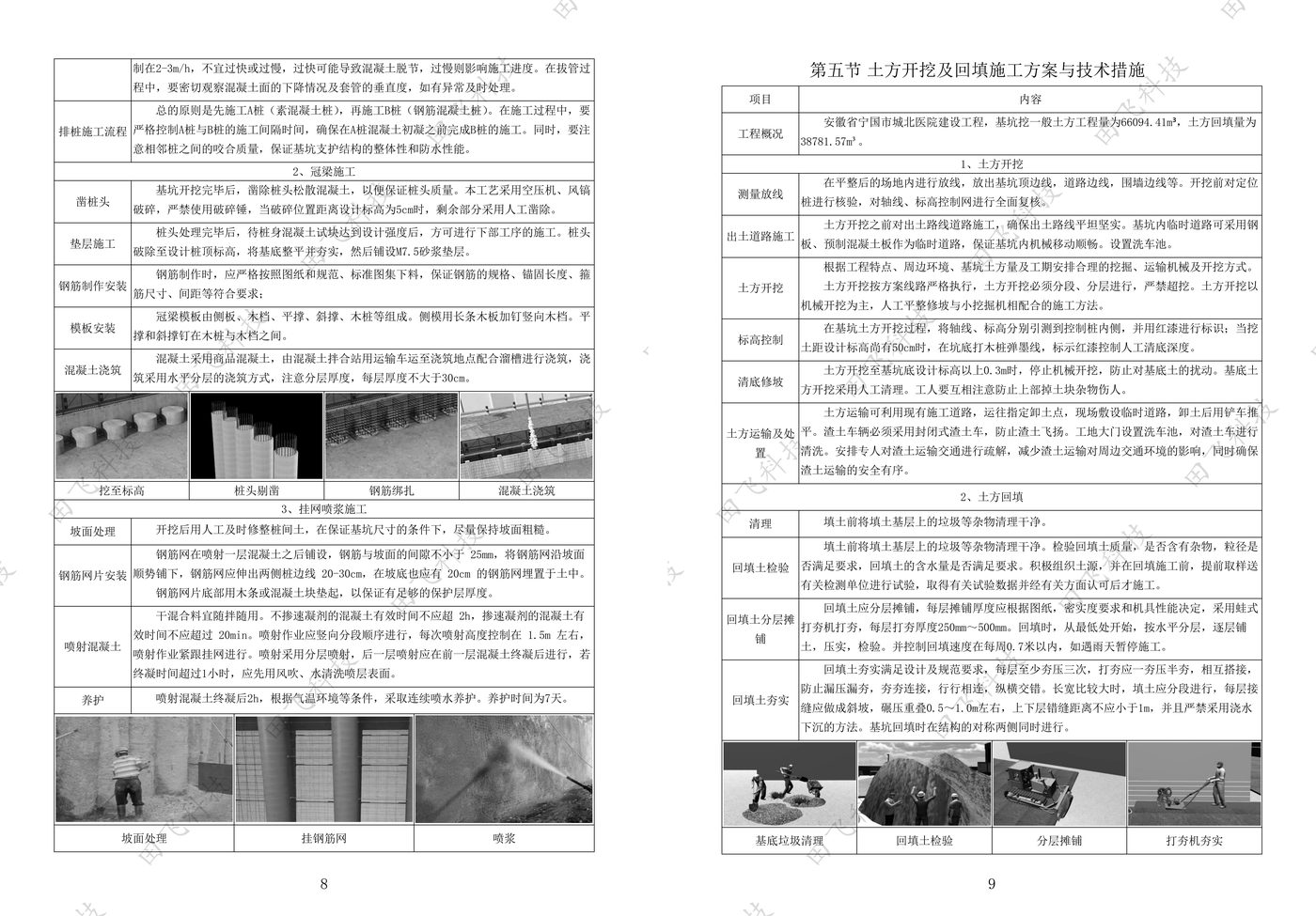房建工程技术标 · 方案版面（案例脱敏）